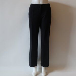 SHIN CHOI BLACK STRAIGHT LEG PANTS SZ 10 *